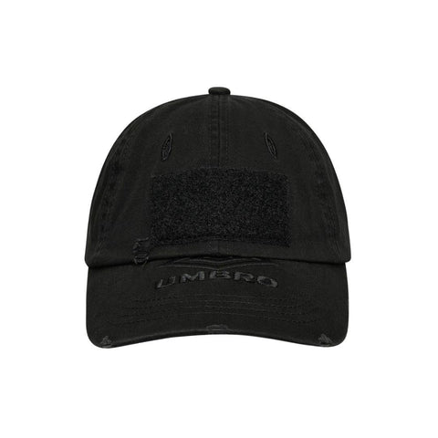 UMBRO TACTICAL CAP WASHED BLACK