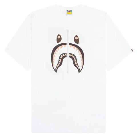 BAPE SHARK #2 WGM T-SHIRT WHITE