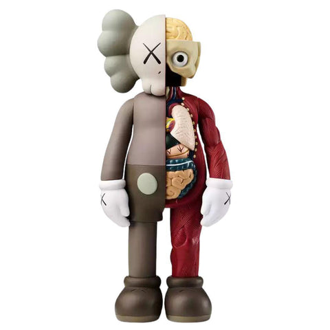 KAWS COMPANION FLAYED OPEN EDITION VINYL FIGURE BROWN
