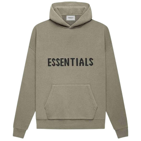 ESSENTIALS FOG KNIT HOODIE PISTACHIO 2021
