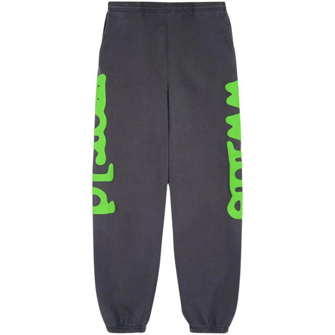 SP5DER BELUGA SWEATPANTS SLATE GREY