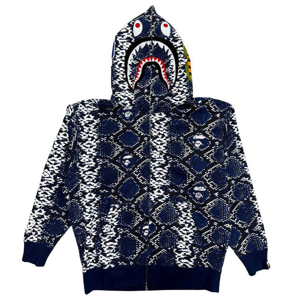 BAPE パーカー BAPE EXCLUSIVE LUNAR NEW YEAR FULL ZIP HOODIE BLUE – ONE OF A KIND
