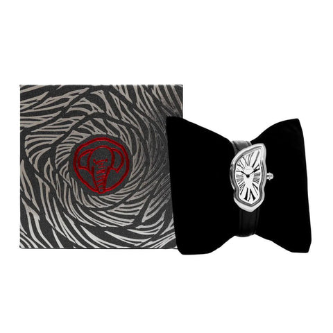 LAPHONT MELTING WATCH SLIM FACE SILVER