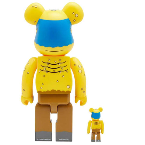 BEARBRICK X CYCLOPS WIGGUMS 400% & 100% SET