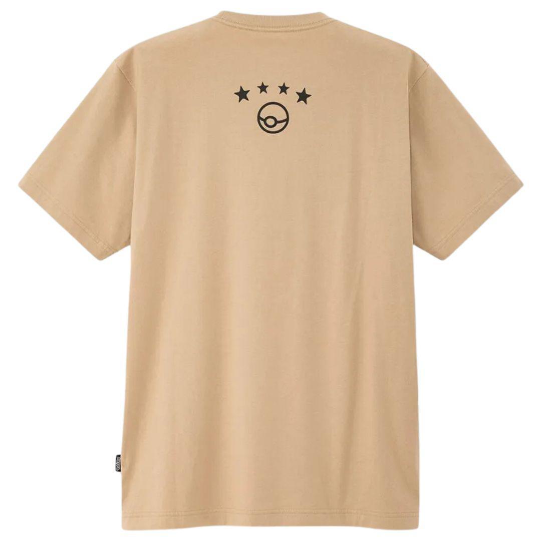 UNIQLO X POKEMON CATCH EM ALL T-SHIRT BROWN