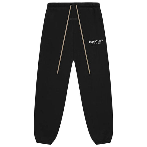 ESSENTIALS FOG FLEECE SWEATPANTS BLACK FW24