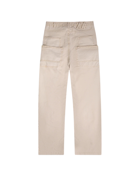 ØUTSIDERS CLOTHING OVERDYED PAINTER PANT BIEGE
