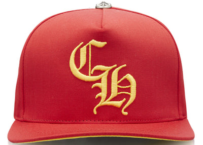 CHROME HEART TRUCKER HAT CH RED YELLOW