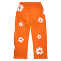 DENIM TEARS CLOTHING DENIM TEARS COTTON WREATH BAGGY SWEATPANTS ORANGE