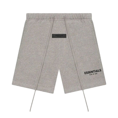 ESSENTIALS FOG DARK HEATHER SS22 TEE+SHORTS BUNDLE
