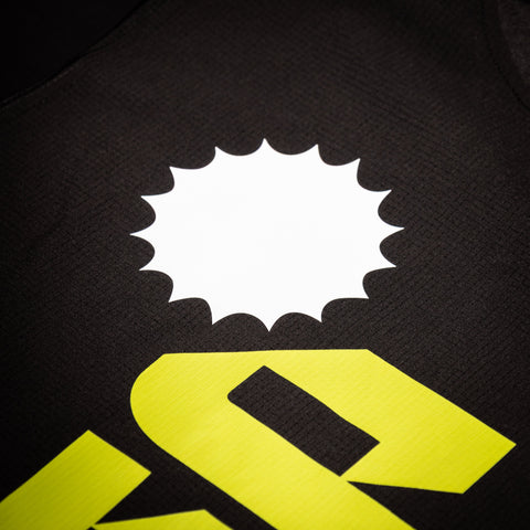 EBC PERFORMANCE TANK BLACK/NEON GREEN