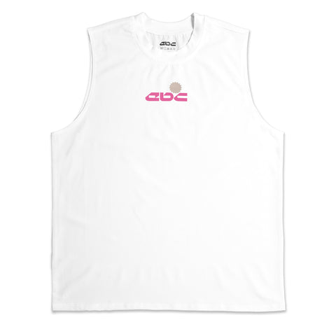 EBC PERFORMANCE TANK WHITE/PINK