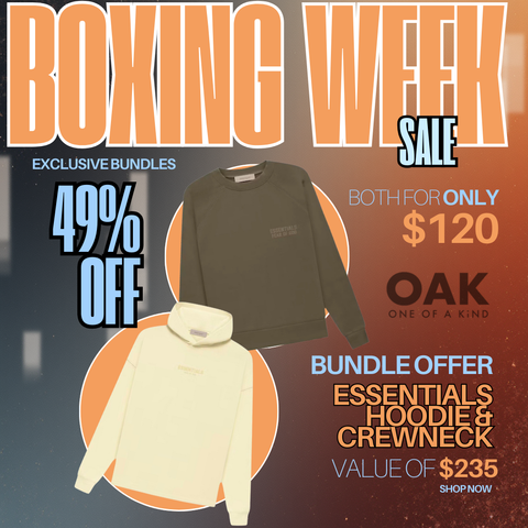 ESSENTIALS COZY HOODIE & CREWNECK BUNDLE