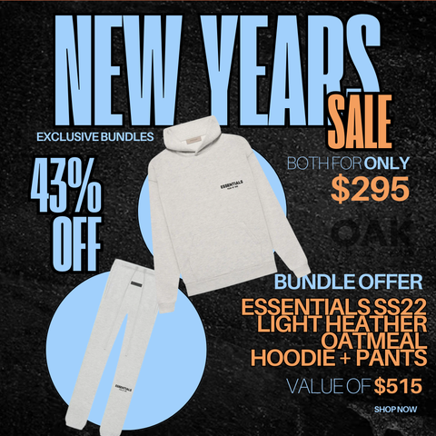 ESSENTIALS CLOTHING ESSENTIALS LIGHT HEATHER OATMEAL SS22 MATCHING SET