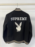 SUPREME CLOTHING SUPREME X PLAYBOY WOOL VARSITY JACKET 8mGgUmulC