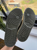JORDAN SHOES JORDAN 1 LOW OG TRAVIS SCOTT MEDIUM OLIVE (USED)