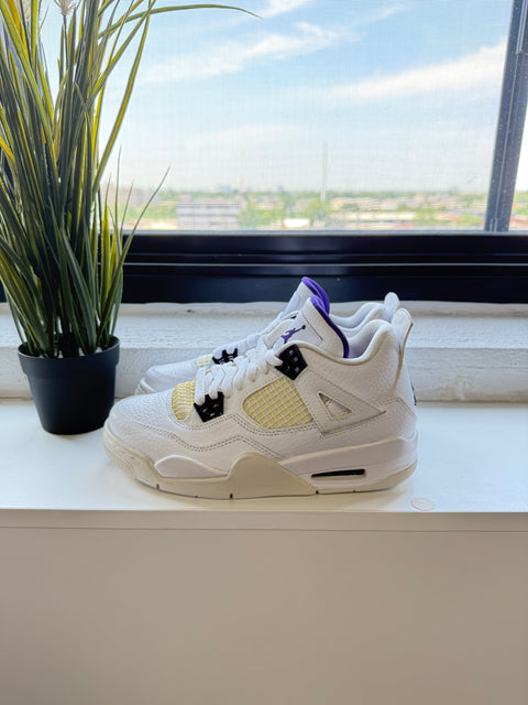 JORDAN SHOES JORDAN 4 METALLIC PURPLE GS (FLAWED)