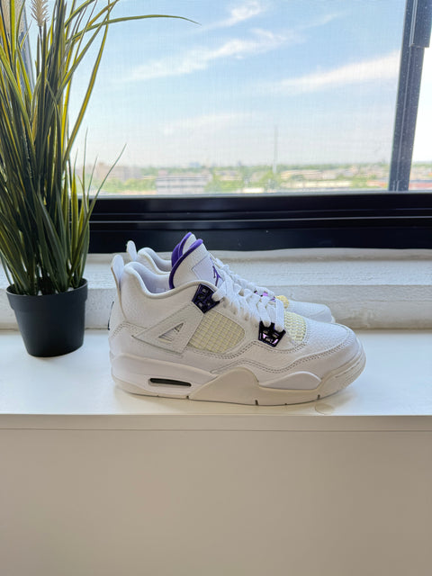 JORDAN SHOES JORDAN 4 METALLIC PURPLE GS (FLAWED)