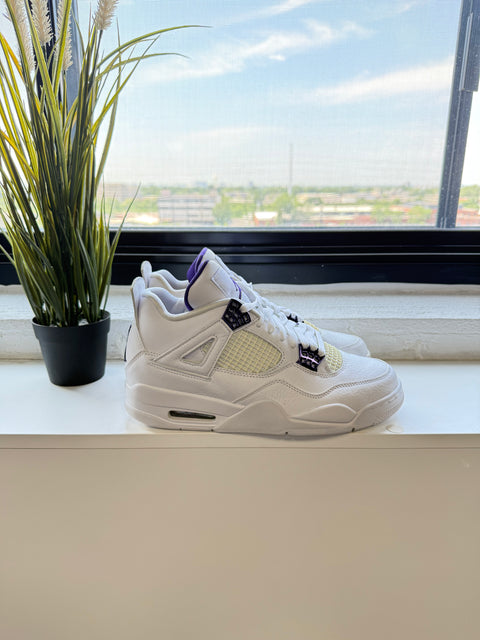 JORDAN SHOES JORDAN 4 METALLIC PURPLE (FLAWED)
