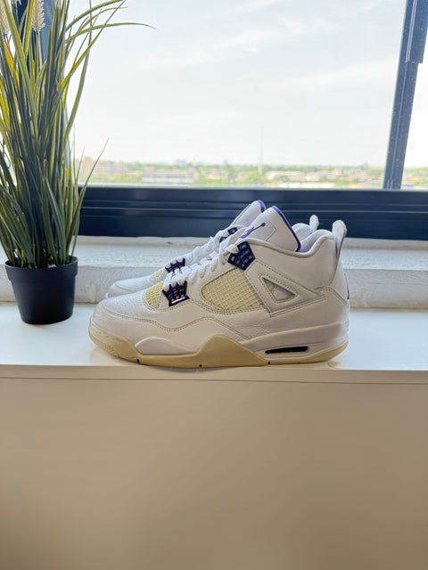 JORDAN SHOES JORDAN 4 METALLIC PURPLE (FLAWED)