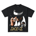 WEARICY CLOTHING JAY-Z REASONABLE DOUBT GRAPHIC T-SHIRT BLACK