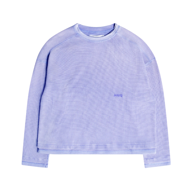 ØUTSIDERS CLOTHING SUNDAY THERMAL LONGSLEEVE PURPLE