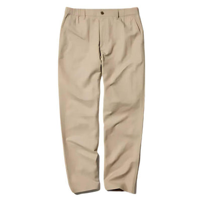 LINEN BLEND RELAXED PANTS BEIGE