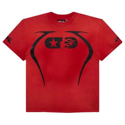 HELLSTAR WARM UP T-SHIRT RED