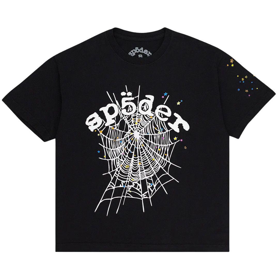 SP5DER OG WEB V2 T-SHIRT BLACK – ONE OF A KIND