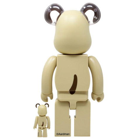 BEARBRICK X WALLACE & GROMIT 400% & 100% SET
