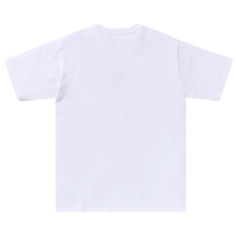 BAPE 1ST CAMO CRAZY STA COLLEGE T-SHIRT WHITE