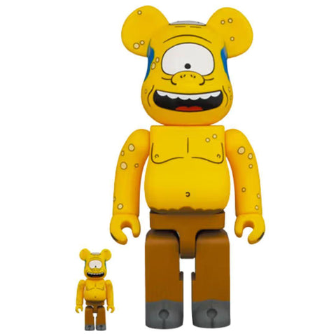 BEARBRICK X CYCLOPS WIGGUMS 400% & 100% SET