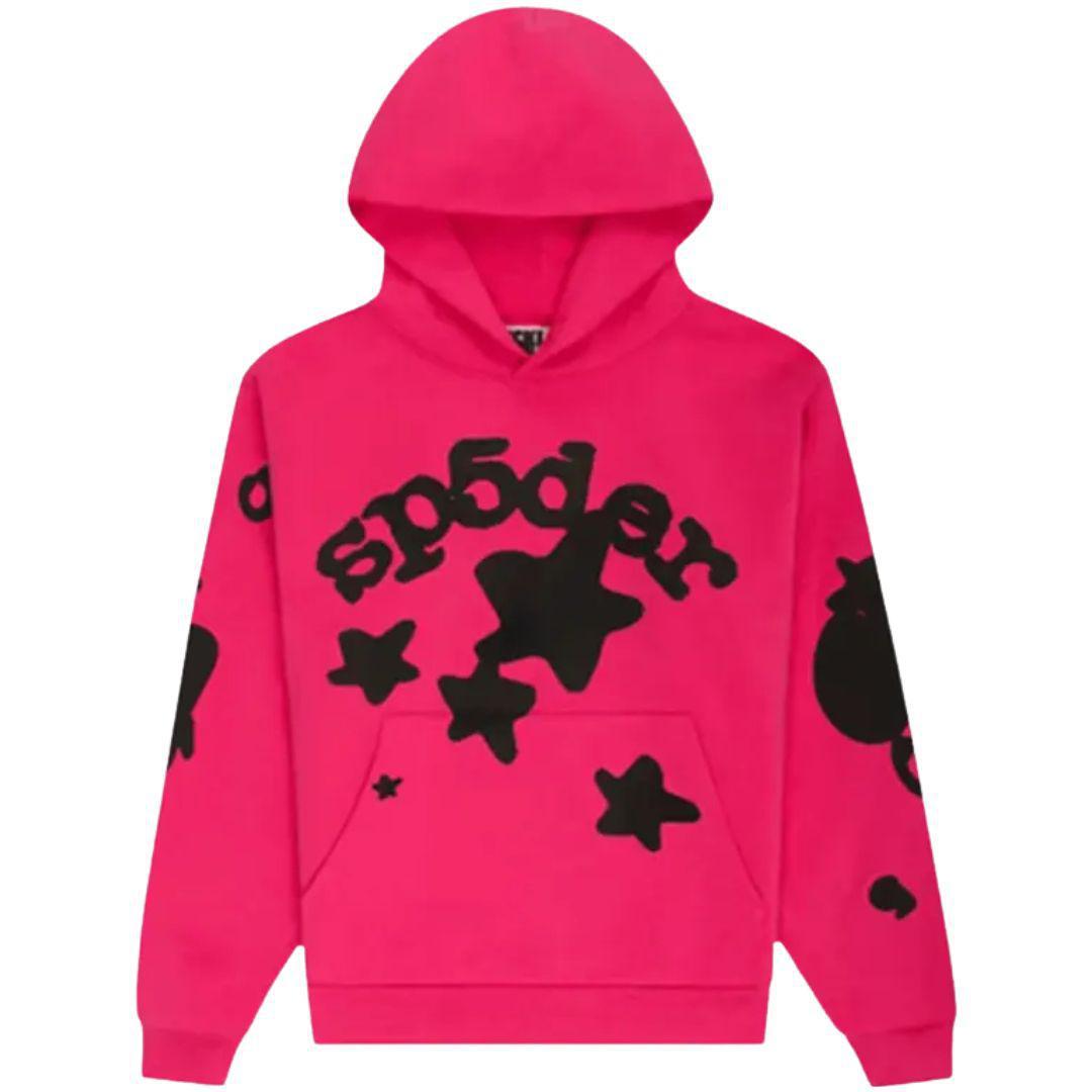 SP5DER BELUGA HOODIE PINK