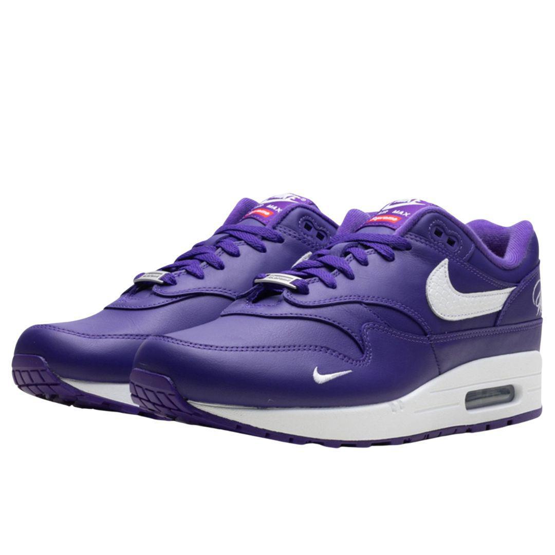 Nike Air Max 1 パープル Supreme Nike Air Max 1 Supreme Purple White HF8813-500 Men's Shoes NEW | eBay