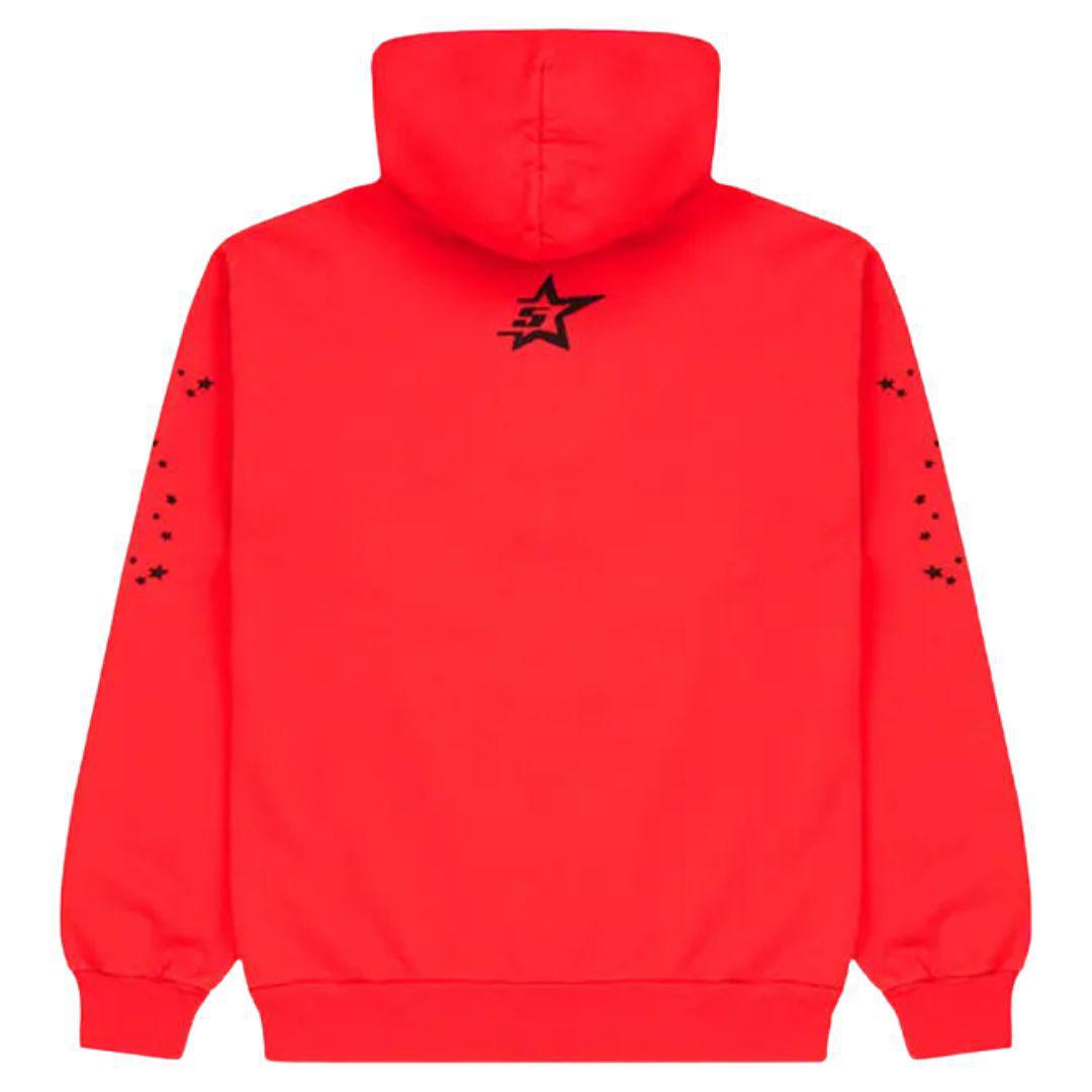 SP5DER P*NK V2 HOODIE RED