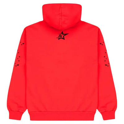 SP5DER P*NK V2 HOODIE RED