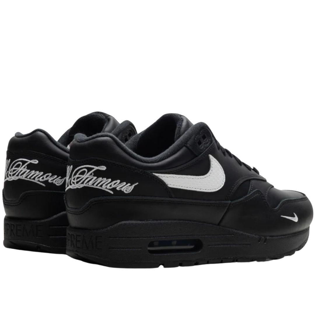 NIKE X SUPREME AIR MAX 1 '87 SP BLACK/WHITE