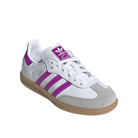 ADIDAS SAMBA OG WHITE PURPLE (GS) ONE OF A KIND ADIDAS SAMBA OG WHITE PURPLE (GS) ONE OF A KIND