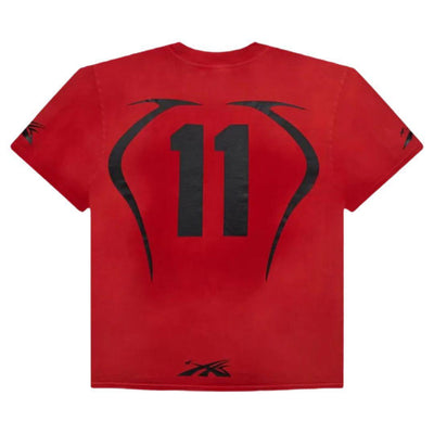 HELLSTAR WARM UP T-SHIRT RED