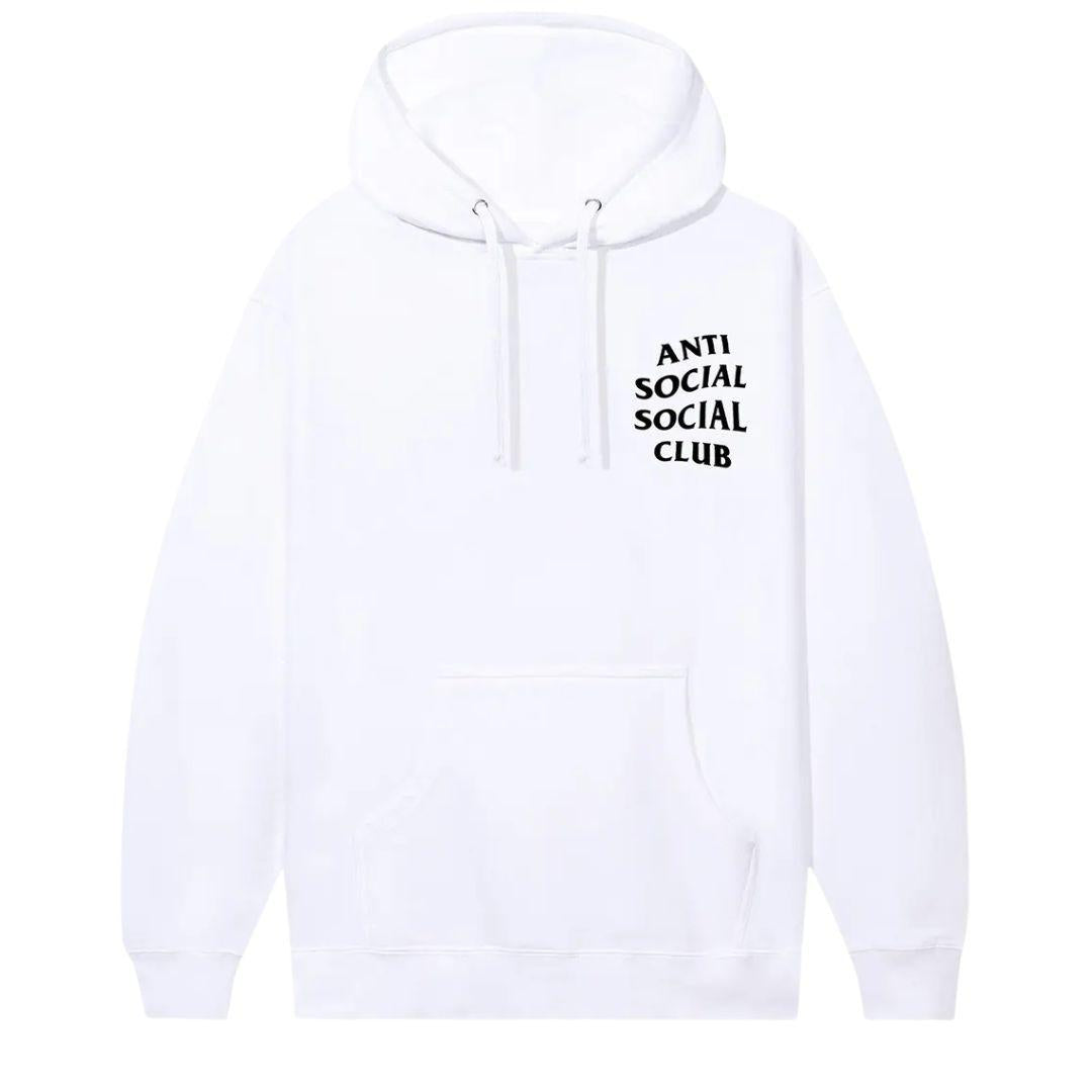 anti social social club フーディー パーカー ホワイト ANTI SOCIAL SOCIAL CLUB LOGO HOODIE WHITE – ONE OF A KIND