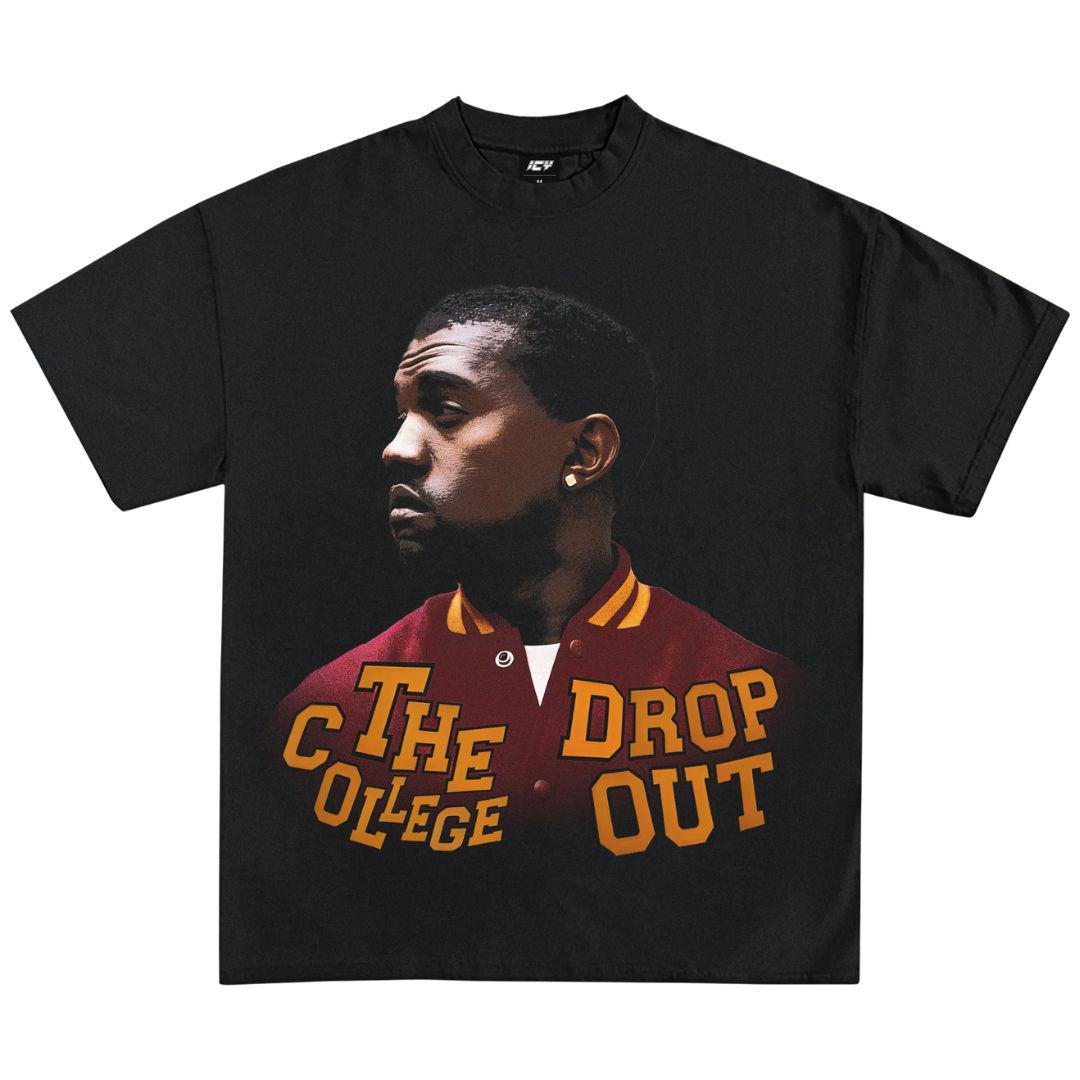 THE COLLEGE DROPOUT GRAPHIC T-SHIRT BLACK