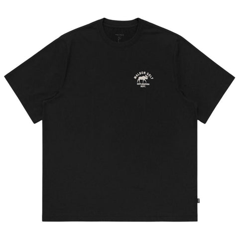 MALBON EXPLORATION DEPT SS TEE BLACK