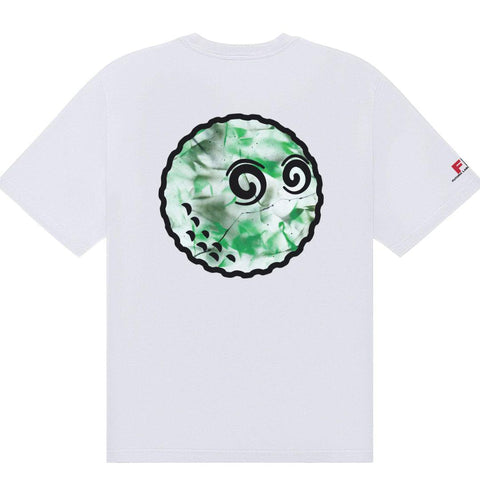 MALBON FUTURA BUCKETS TEE WHITE