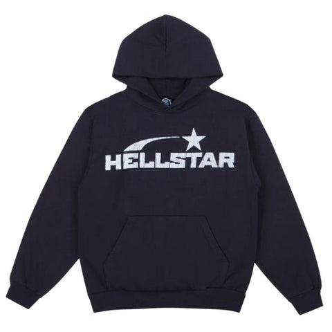 HELLSTAR BASIC LOGO CAPSULE 9 HOODIE BLACK