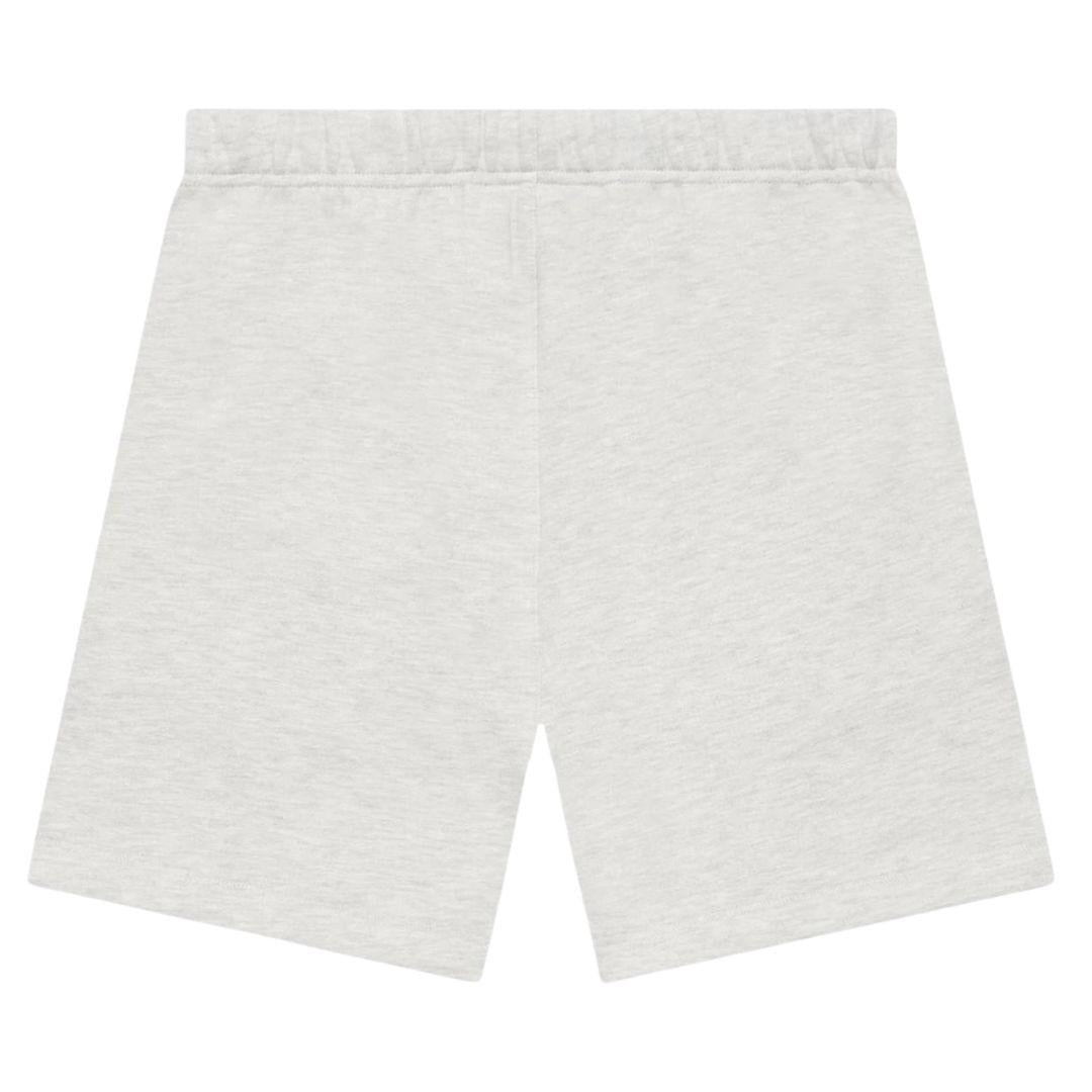 ESSENTIALS LIGHT HEATHER OATMEAL SWEATSHORTS SS22
