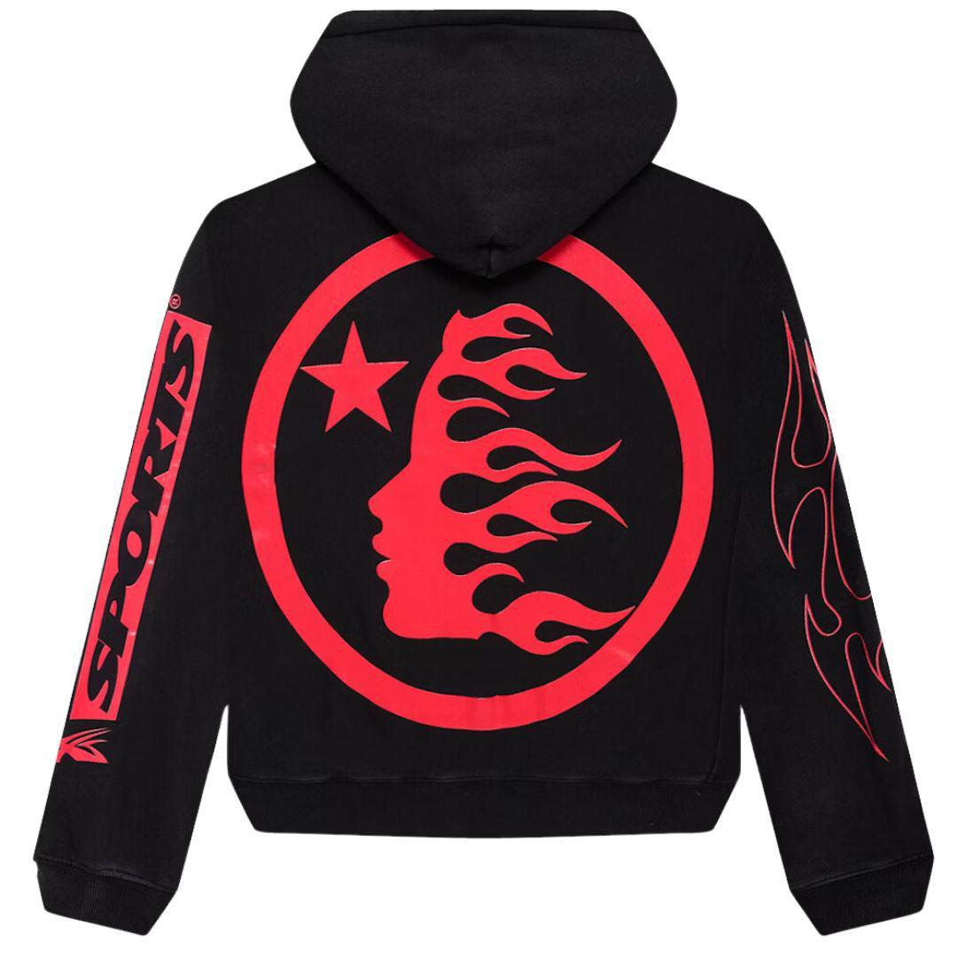 HELLSTAR SPORTS FUTURE FLAME HOODIE BLACK – ONE OF A KIND