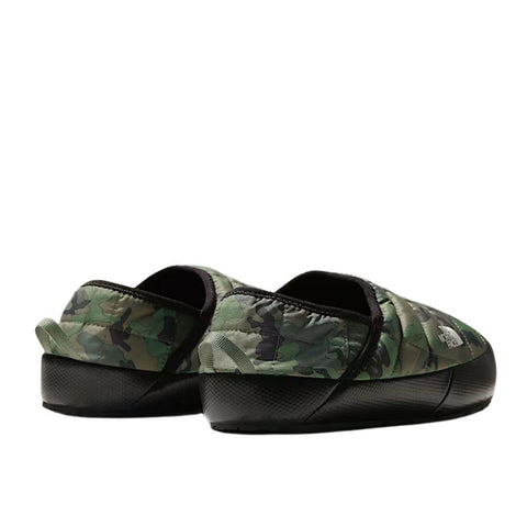 KAWS X THE NORTH FACE THERMOBALL TRACTION MULE 5 BRUSHWOOD CAMO PRINT