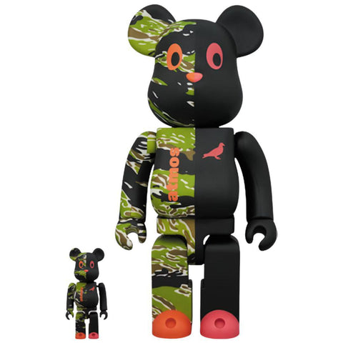 BEARBRICK X ATMOS X STAPLE #2 400% & 100% SET