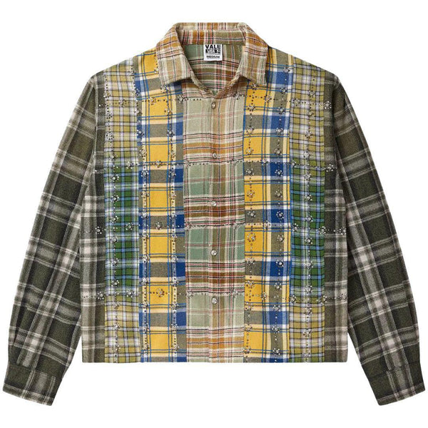 トップス Vale Forever Green Day Flannel S Vale Forever Green Day Flannel Green – PIECES