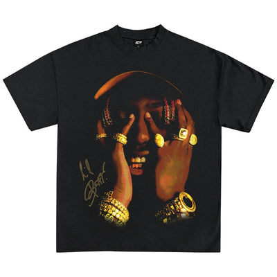 LIL YACHTY GRAPHIC T-SHIRT BLACK